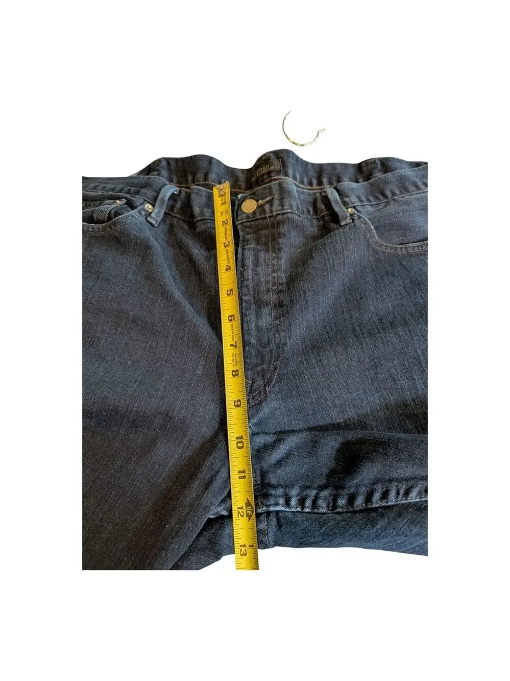 Polo Ralph Lauren Black Label Mens Prospect Straight Jeans 40X30 Dark Wash Luxe